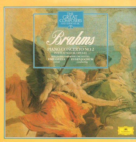 Brahms-Piano Concerto No.2-Deutsche Grammophon-Vinyl LP