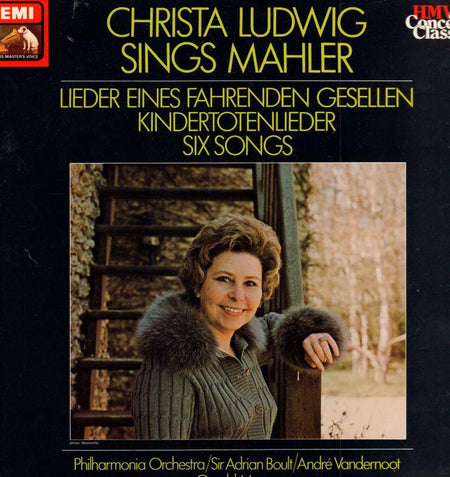 Mahler-Lieder Eines Fahrenden-HMV-Vinyl LP Gatefold