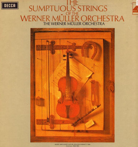 The Werner Muller Orchestra-The Sumptous Strings-Decca-Vinyl LP