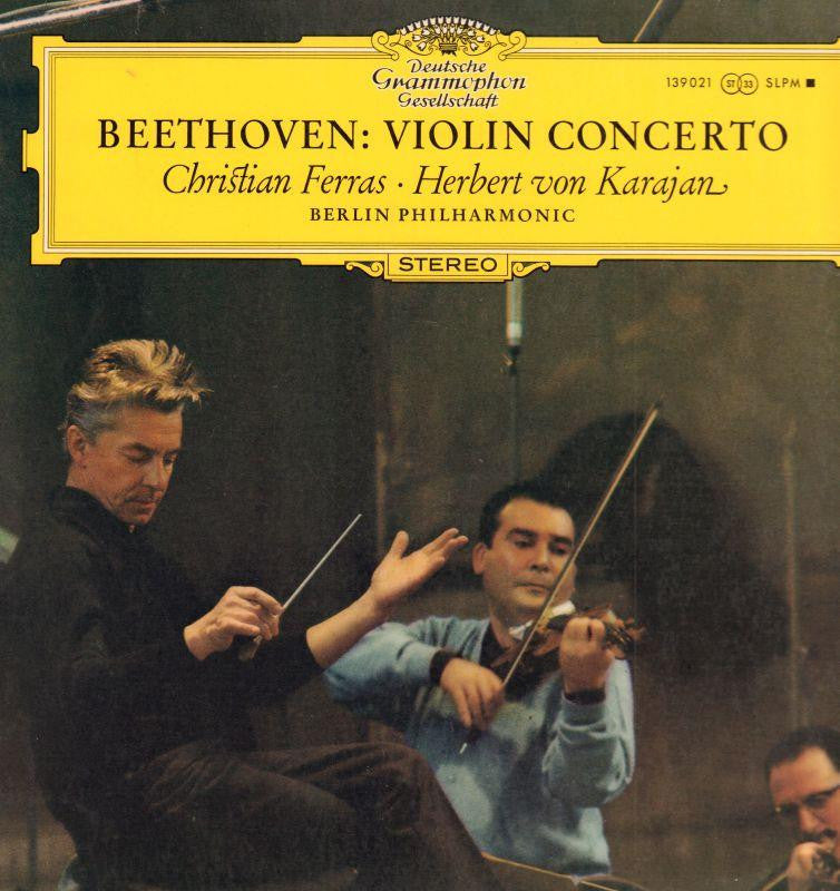 Beethoven-Violin Concerto-Deutsche Grammophon-Vinyl LP