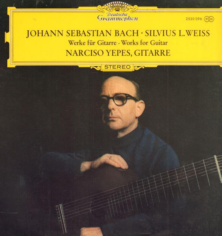 Bach-Werke Fur Gitarre-Deutsche Grammophon-Vinyl LP