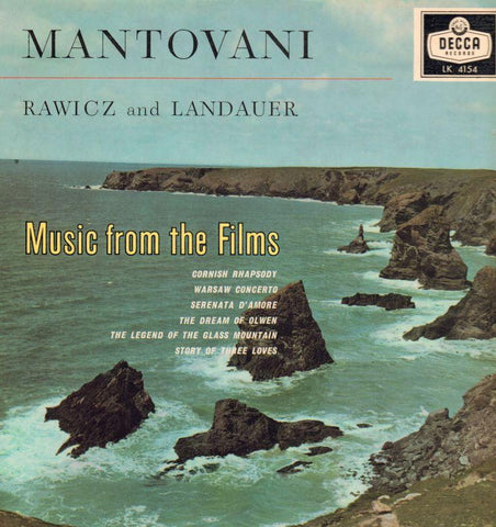 Mantovani-Music From The Films-Decca-Vinyl LP