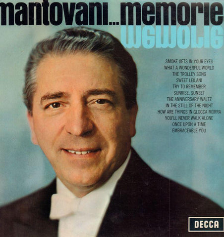 Mantovani-Memories-Decca-Vinyl LP