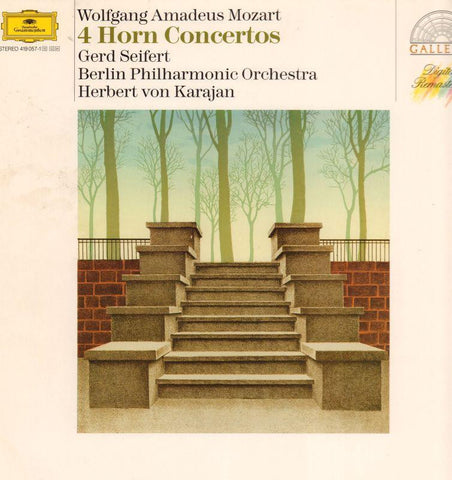 Mozart-4 Horn Concertos-Deutsche Grammophon-Vinyl LP