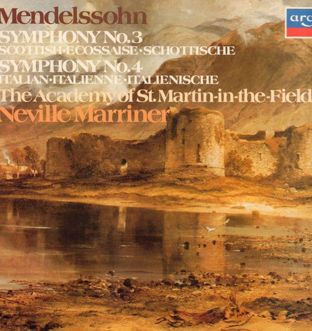 Mendelssohn-Symphony No.3-Argo-Vinyl LP