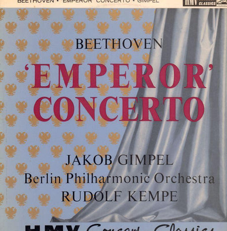 Beethoven-Piano Concerto HMV-Vinyl LP