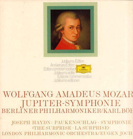 Mozart-Jupiter Symphonie-Deutsche Grammophon-Vinyl LP Gatefold