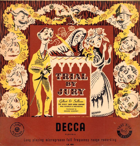 Gilbert And Sullivan-Trial By Jury-Decca-Vinyl LP
