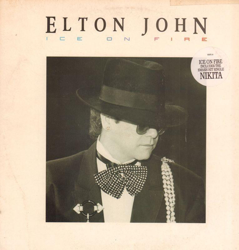 Elton John-Ice On Fire-Rocket Record Company-Vinyl LP