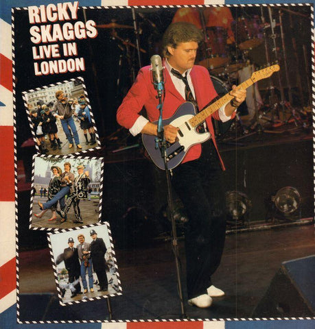 Ricky Skaggs-Live In London-Epic-Vinyl LP