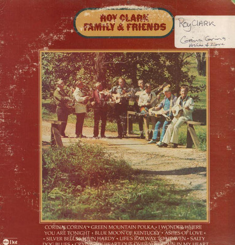 Roy Clark-Family & Friends-ABC-Vinyl LP