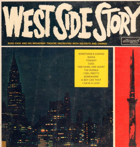 Russ Case & His Broadway Theatre Orchestra-West Side Story-Allegro-Vinyl LP