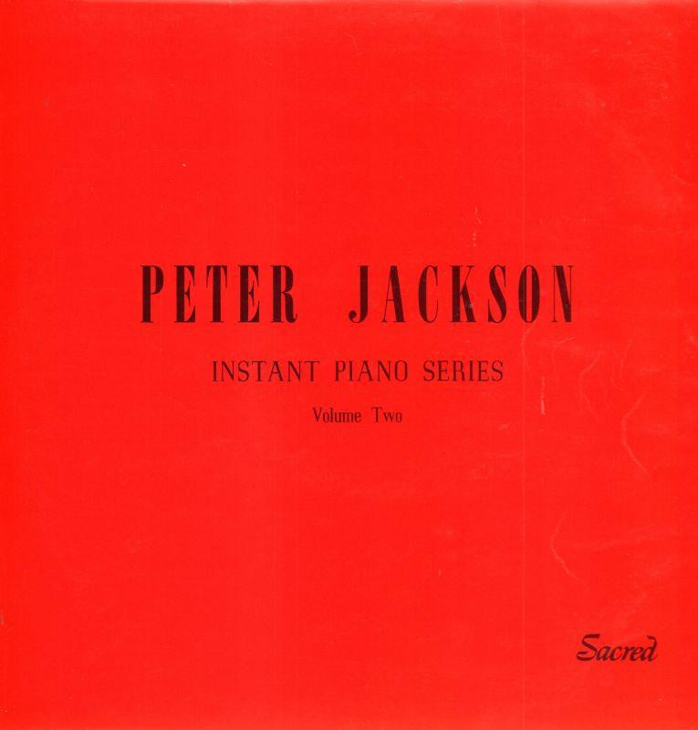 Peter Jackson-Instant Piano Series Volume Two-Sacred-Vinyl LP