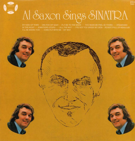 Al Saxon-Sings Sinatra-Turnover-Vinyl LP