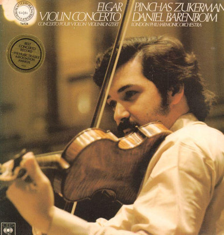 Elgar-Violin Concerto-CBS-Vinyl LP Gatefold