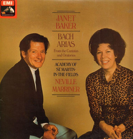 Janet Baker-Bach Arias-HMV-Vinyl LP