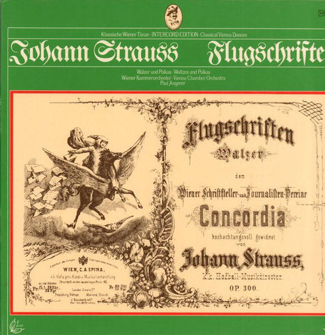 Strauss-Flugschriften-Intercord-2x12" Vinyl LP Gatefold