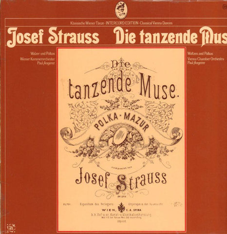 Strauss-Die Tanzende Muse-Intercord-2x12" Vinyl LP Gatefold