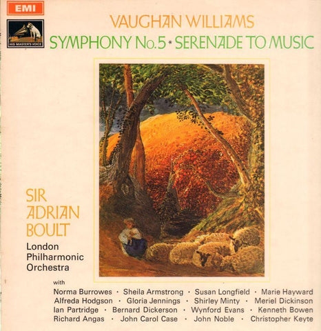 Vaughan Williams-Symphony No.5-HMV-Vinyl LP