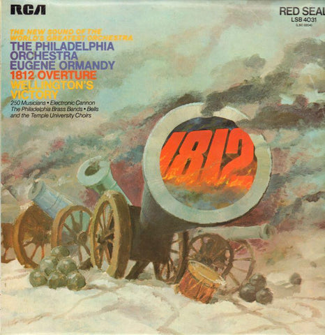 Tchaikovsky / Beethoven-1812 Overture / Wellington's Victory-RCA-Vinyl LP