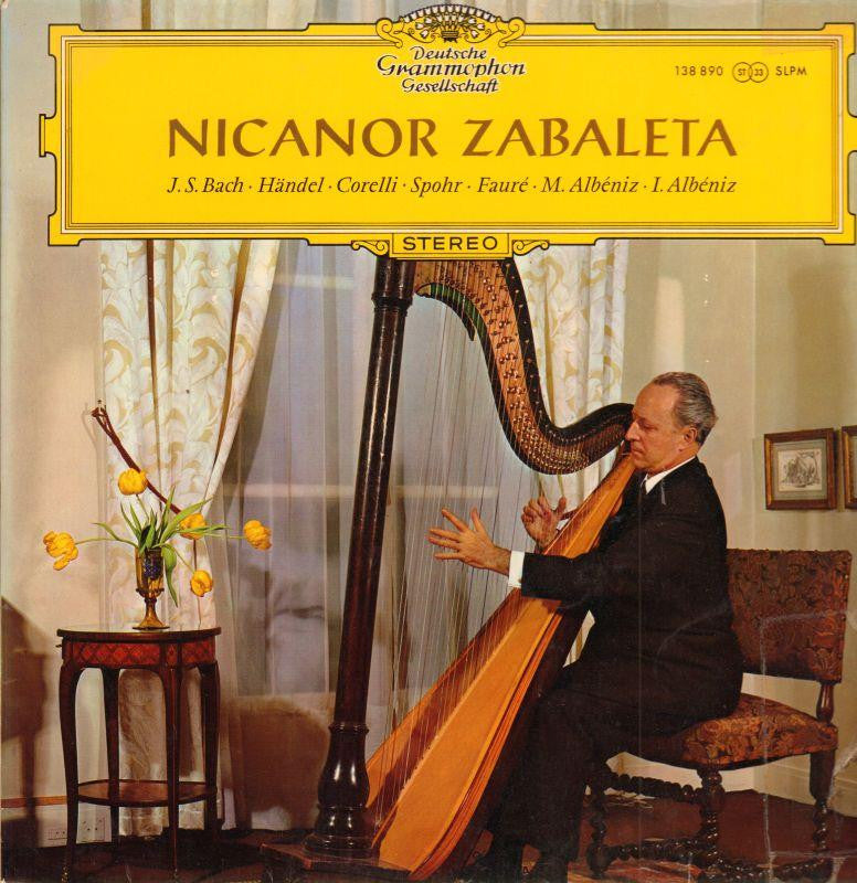 Nicanor Zabaleta-Nicanor Zabaleta-Deutsche Grammophon-Vinyl LP