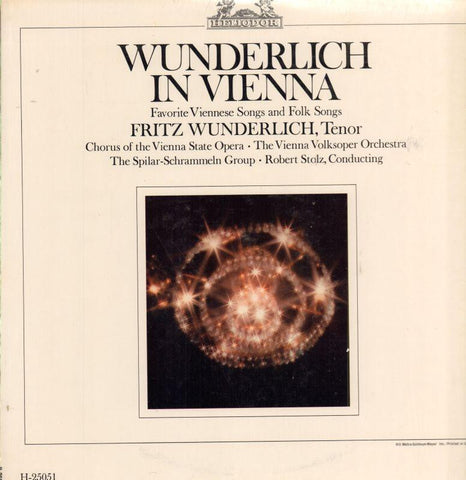 Fritz Wunderlich-Wunderlich In Vienna-Helidor-Vinyl LP