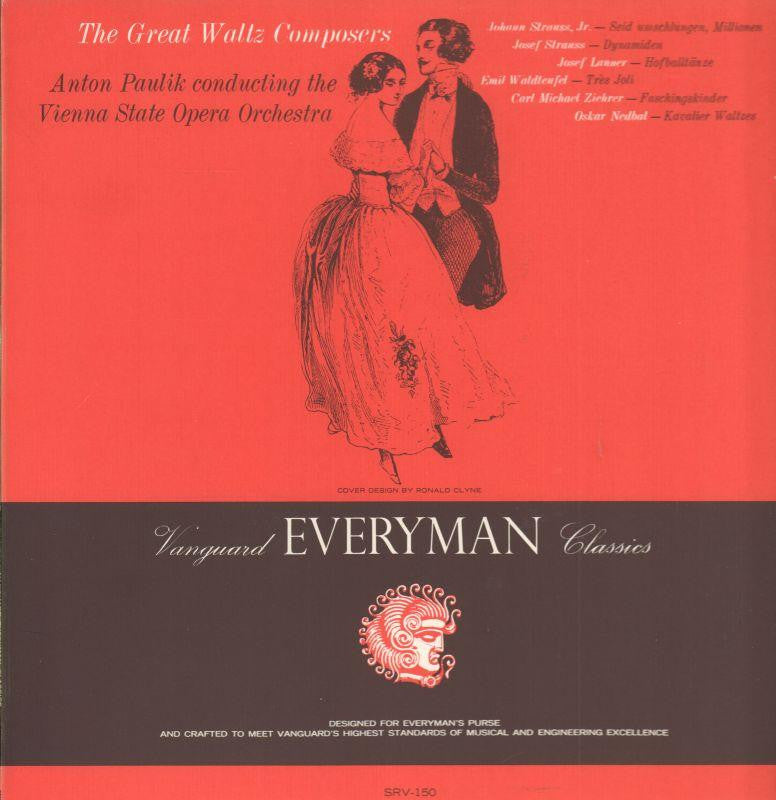 The Vienna State Opera Orchestra-The Great Waltz Composers-Vanguard-Vinyl LP