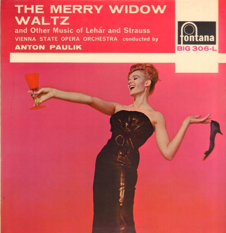 Lehar / Strauss-The Merry Widow-Fontana-Vinyl LP