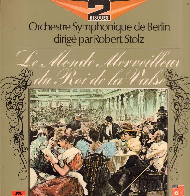 Orchestre Symphonique De Berlin-Le Monde Merveilleux Du Roi De La Valse-Basf-2x12" Vinyl LP Gatefold