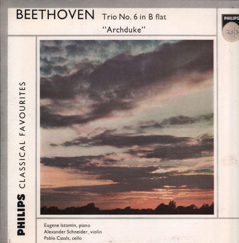 Beethoven-Trio No.6-Philips-Vinyl LP