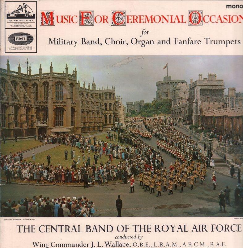 The Central Band of The R.A.F-Music For Ceremonial Occasions-HMV-Vinyl LP