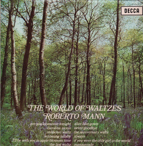 Roberto Mann-The World Of Waltzes-Decca-Vinyl LP