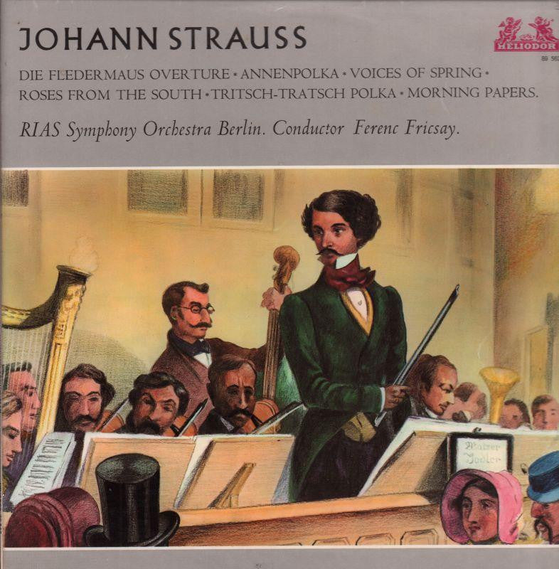 Strauss-Die Fledermaus Overture-Helidor-Vinyl LP