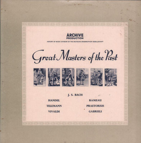 Bach-Great Masters Of The Past-Archive-Vinyl LP