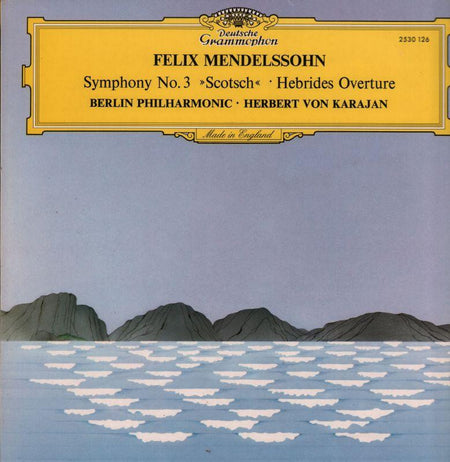 Mendelssohn-Symphony No.3-Deutsche Grammphon-Vinyl LP