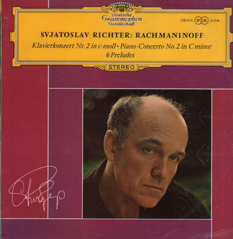 Racmaninoff-Klavierkonzert Nr.2-Deutsche Grammphon-Vinyl LP