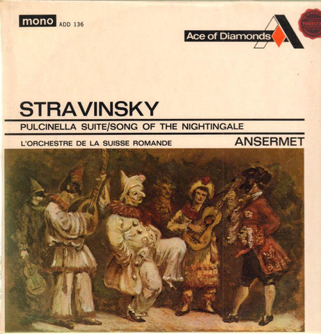 Stravinsky-Pulcinella Suite-Decca-Vinyl LP