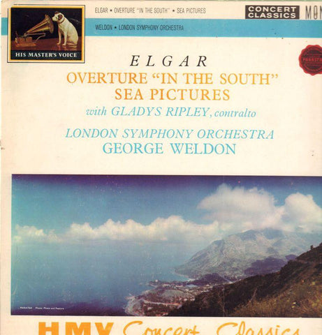Elgar-Overture In The South-HMV-Vinyl LP
