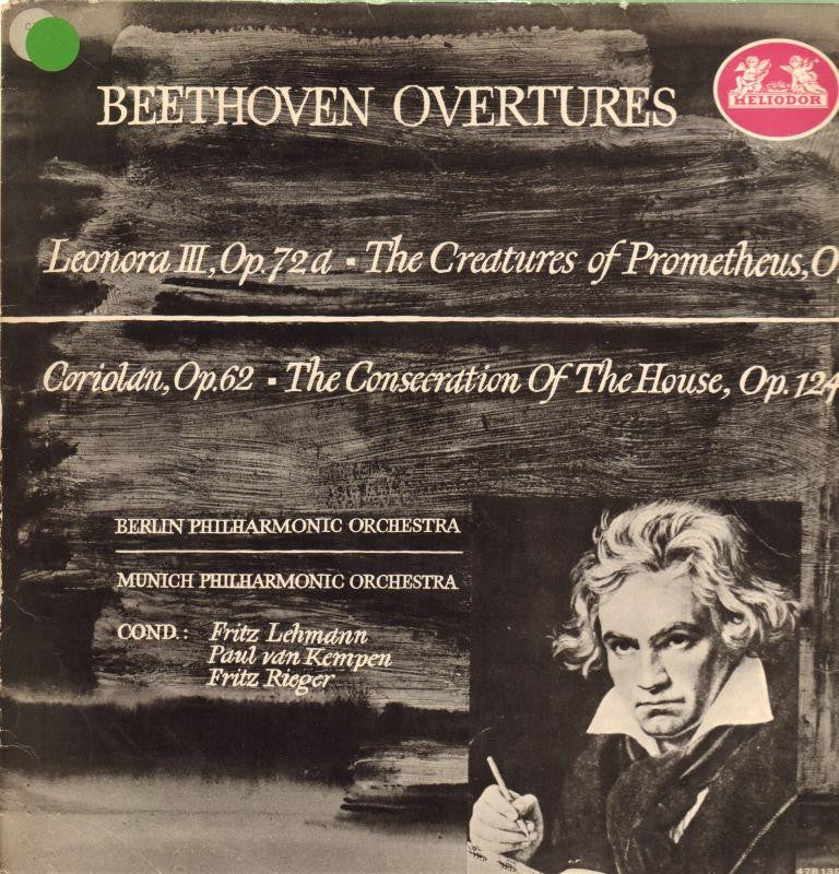 Beethoven-Overtures-Helidor-Vinyl LP