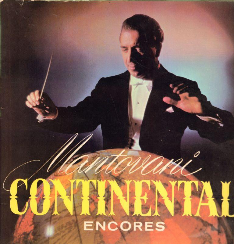Mantovani-Continental Encores-Decca-Vinyl LP