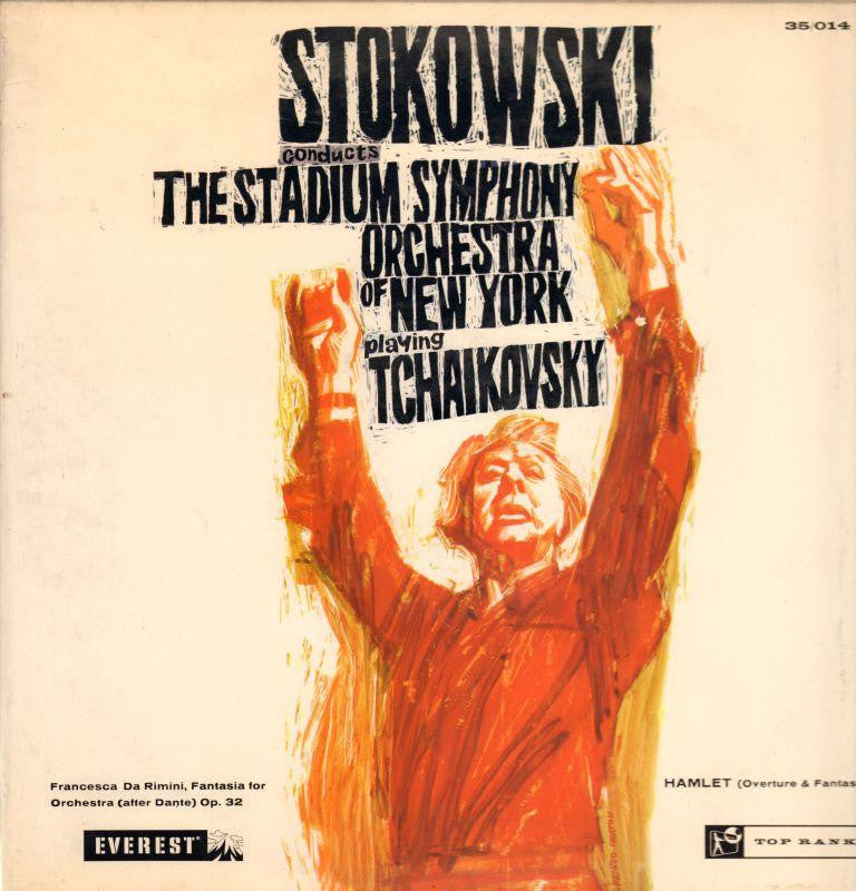 Stokowski-Plays Tchaikovsky-Top Rank-Vinyl LP