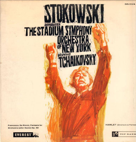 Stokowski-Plays Tchaikovsky-Top Rank-Vinyl LP