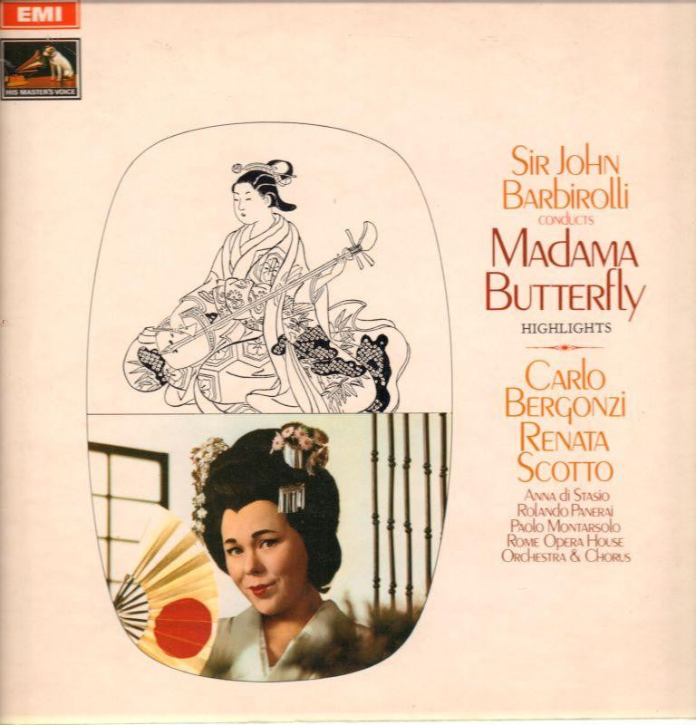 Sir John Barbirolli-Conducts Madama Butterfly-HMV-Vinyl LP