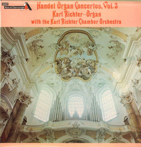 Handel-Organ Concertos Vol.3-Decca-Vinyl LP
