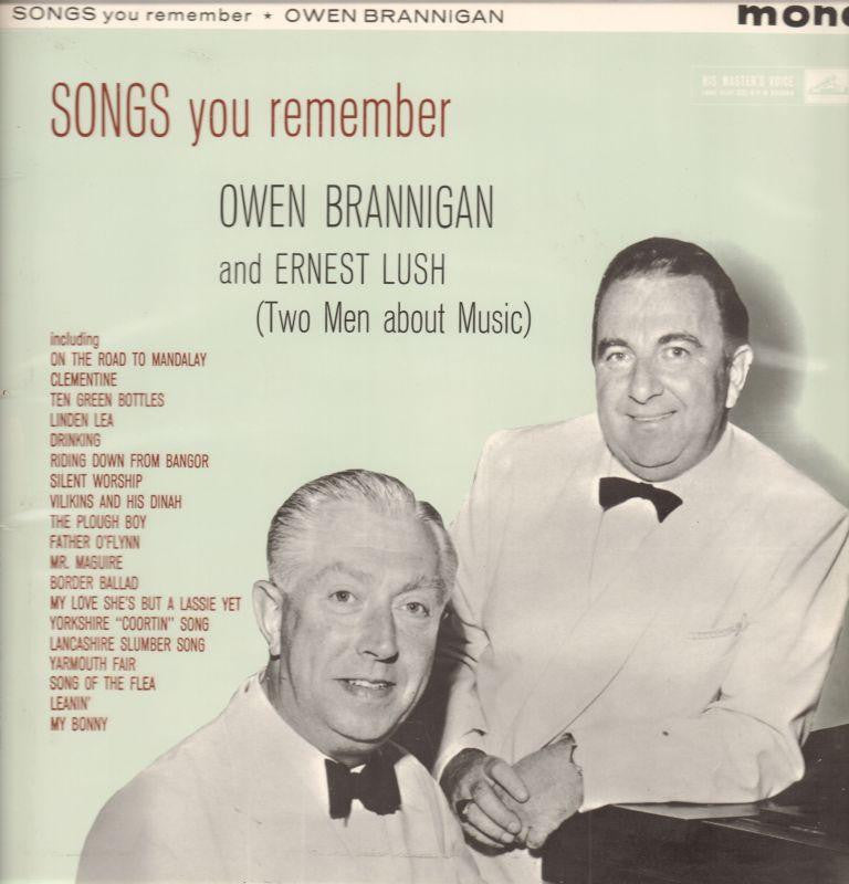 Owen Brannigan-Songs You Remember-HMV-Vinyl LP