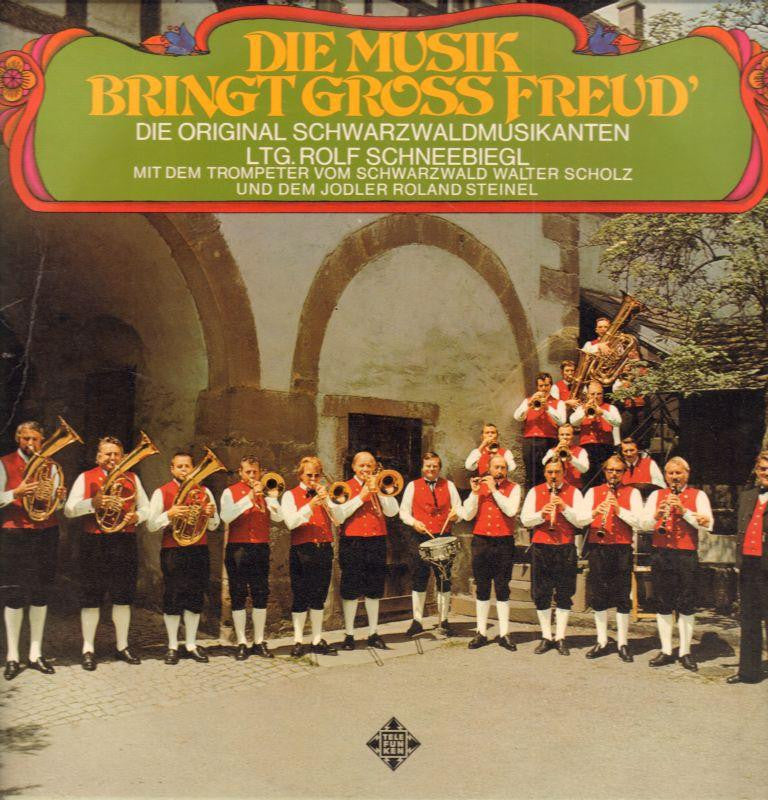 Die Original Schwarzwaldmusikanten-Die Musik Bringt Gross Freud-Telefunken-Vinyl LP