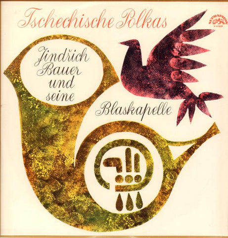 Blaskapelle-Tschechishche Polkas-Supraphon-Vinyl LP