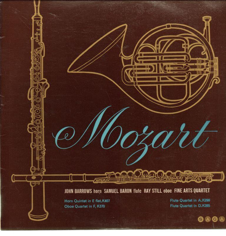 Mozart-Horn Quintet-SAGA-Vinyl LP