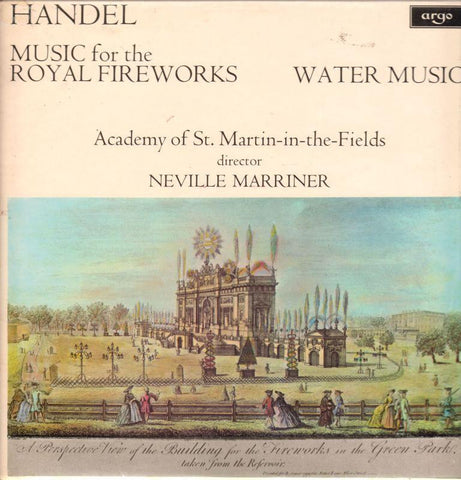 Handel-Music For Royal Fireworks-Argo-Vinyl LP