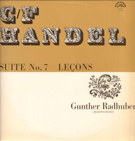Handel-Suite No.7-Supraphon-Vinyl LP